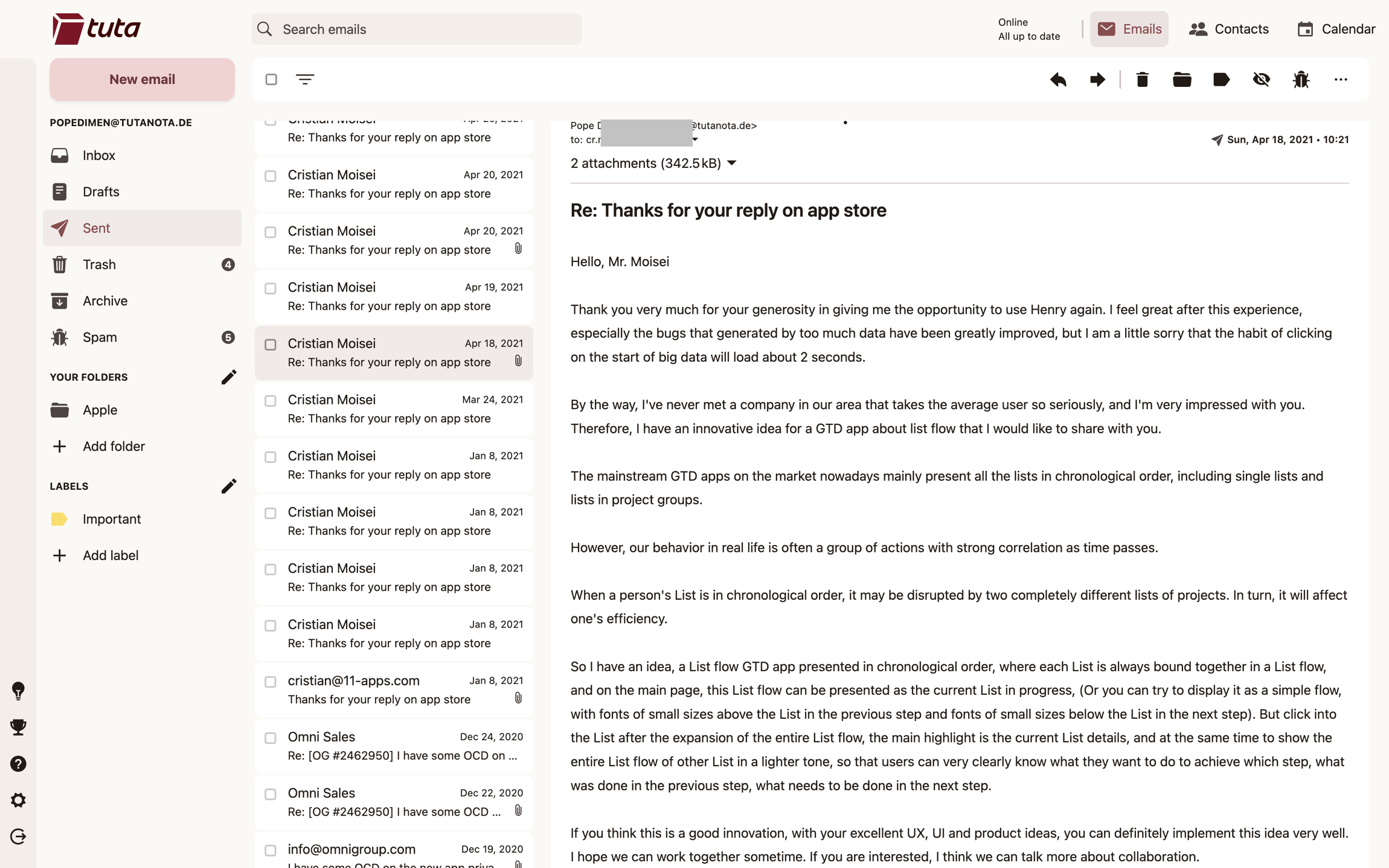 The Origin of ReNext